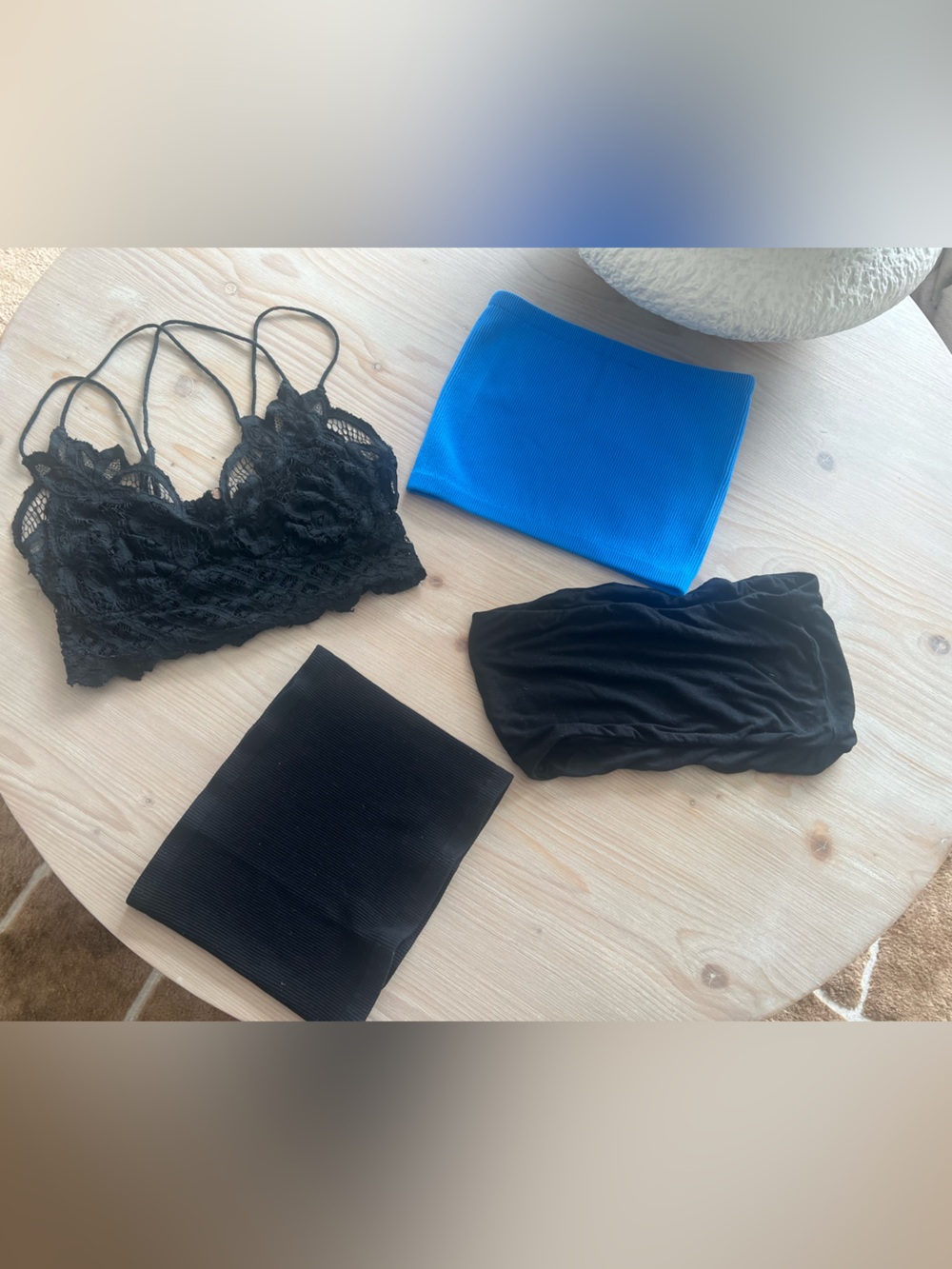 Free People Set of 4 Bandeau/Tube Tops